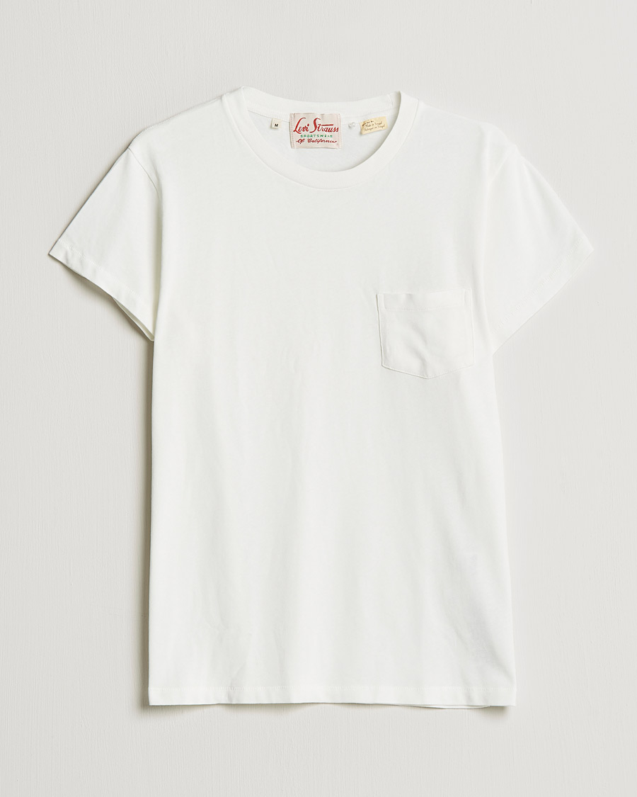 Herren | T-Shirts | Levi's Vintage Clothing | 1950's Men's Sportswear T-Shirt White