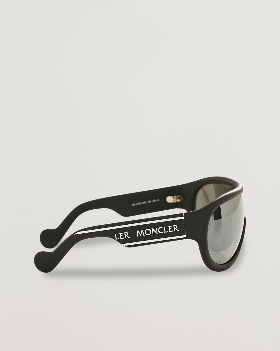 Herren | Moncler Lunettes ML0106 Sunglasses Matte Black | Moncler Lunettes | ML0106 Sunglasses Matte Black