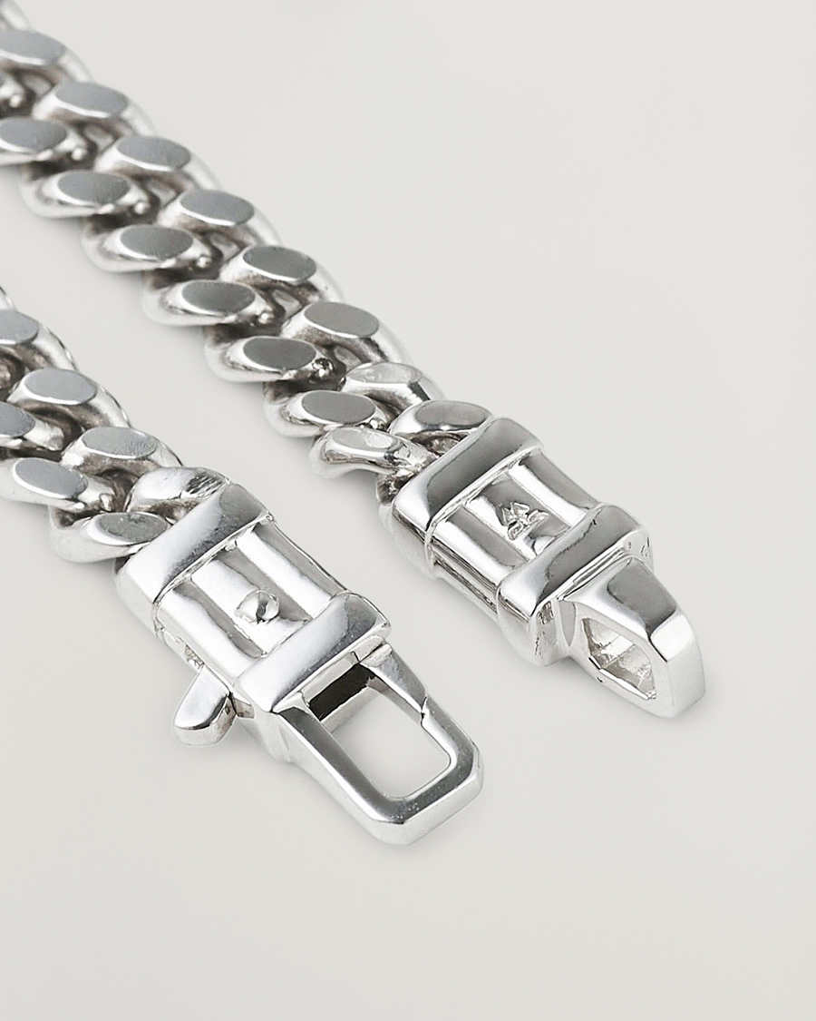 Herren | Schmuck | Tom Wood | Curb Bracelet L Silver