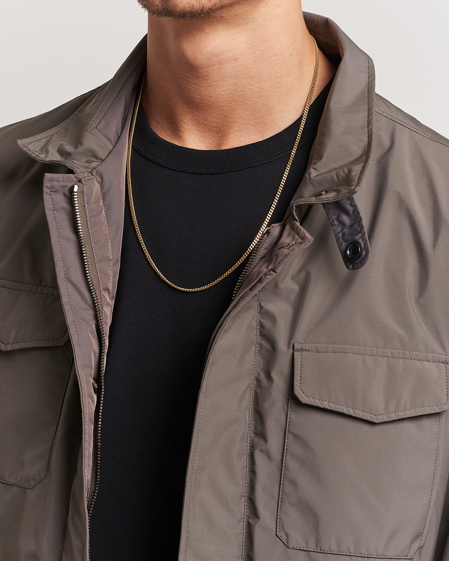 Herren | Contemporary Creators | Tom Wood | Curb Chain M Necklace Gold