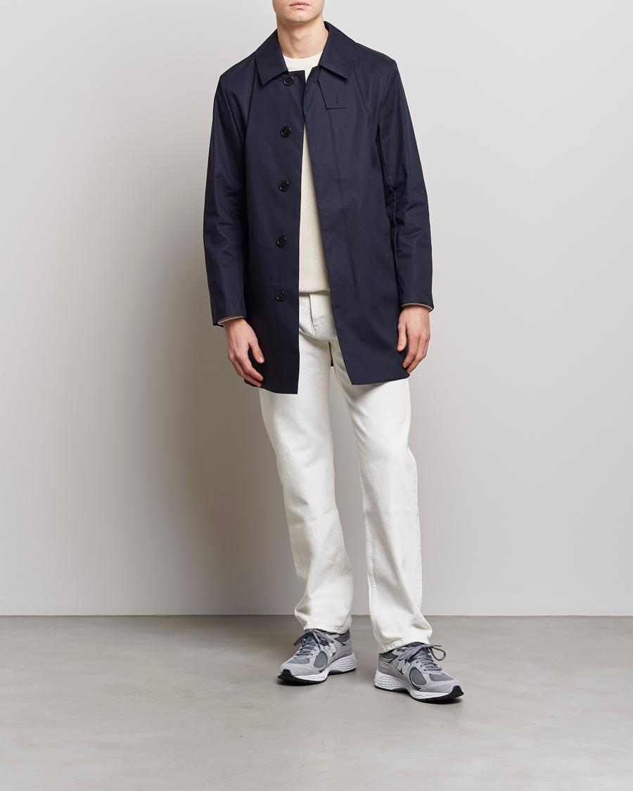 Herren | Jacken | Mackintosh | Cambridge Car Coat Navy