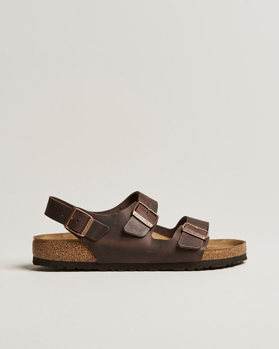 Herren | BIRKENSTOCK Milano Classic Footbed Habana Oiled Leather | BIRKENSTOCK | Milano Classic Footbed Habana Oiled Leather