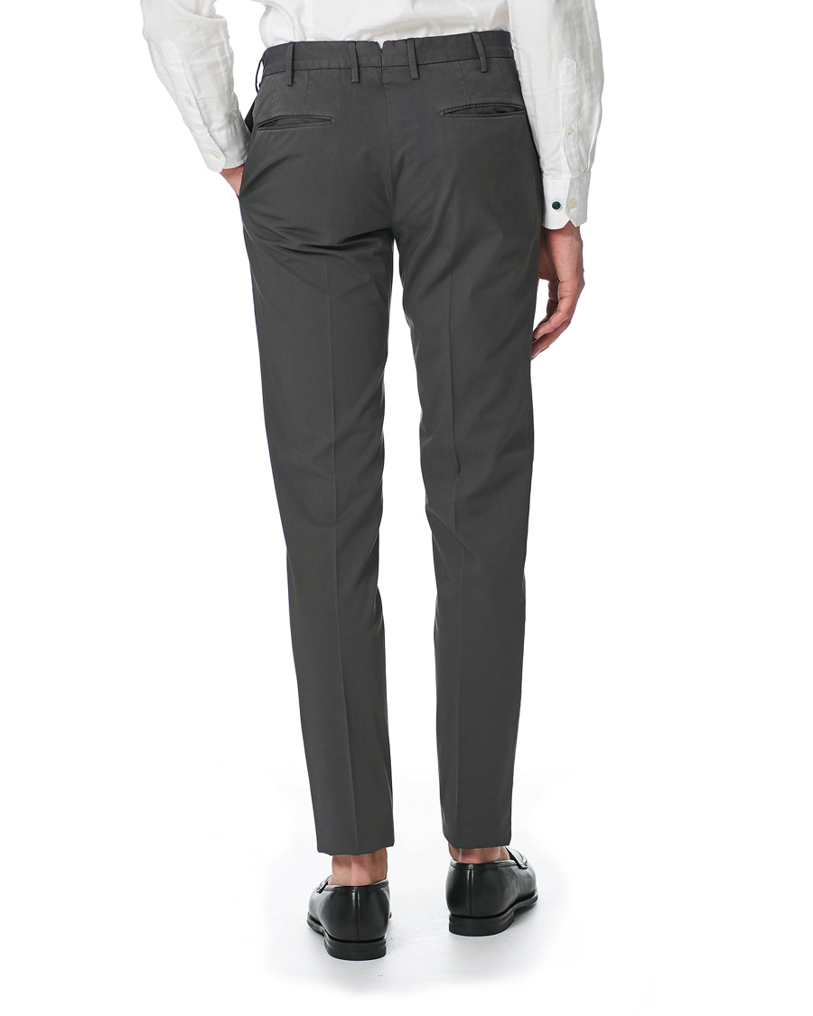 Herren | Hosen | Incotex | Slim Fit Stretch Chinos Dark Grey