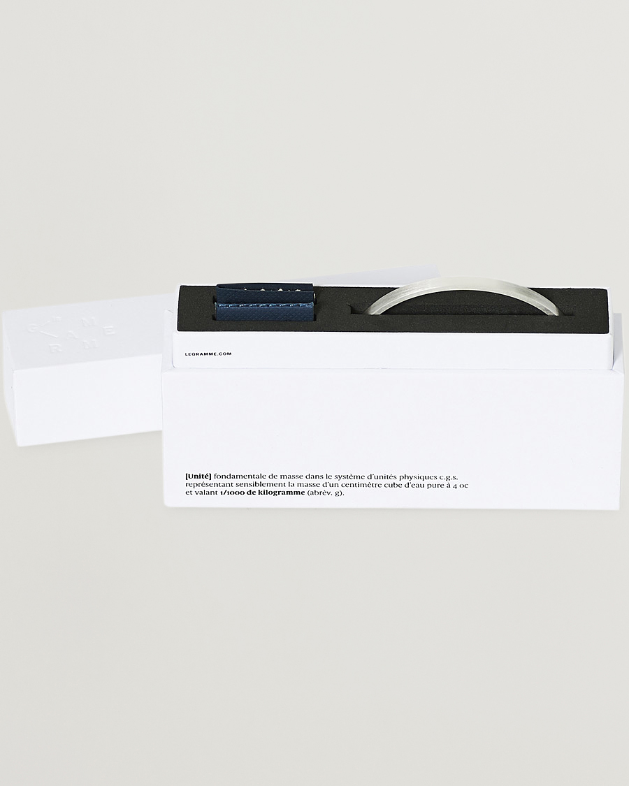 Herren | LE GRAMME Ribbon Bracelet Brushed Sterling Silver 15g | LE GRAMME | Ribbon Bracelet Brushed Sterling Silver 15g