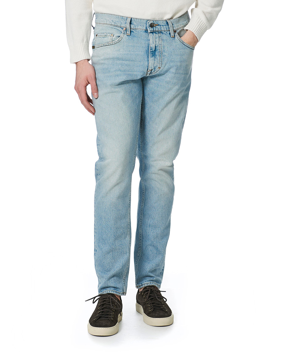 Herren | Jeans | Tiger of Sweden Jeans | Pistolero Comfort Stretch Craze Jeans Light Blue