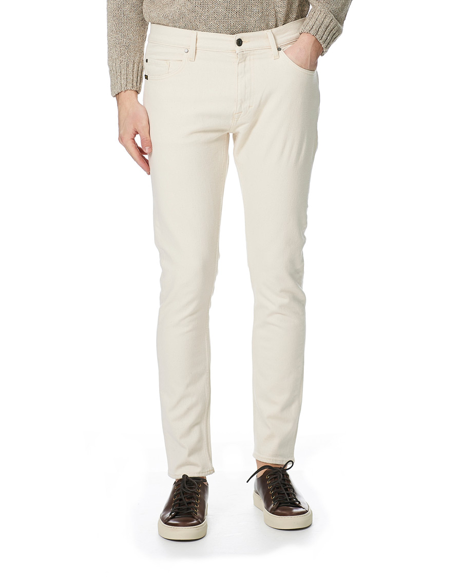 Herren | Jeans | Tiger of Sweden Jeans | Pistolero Comfort Stretch Discovery Jeans Ecru