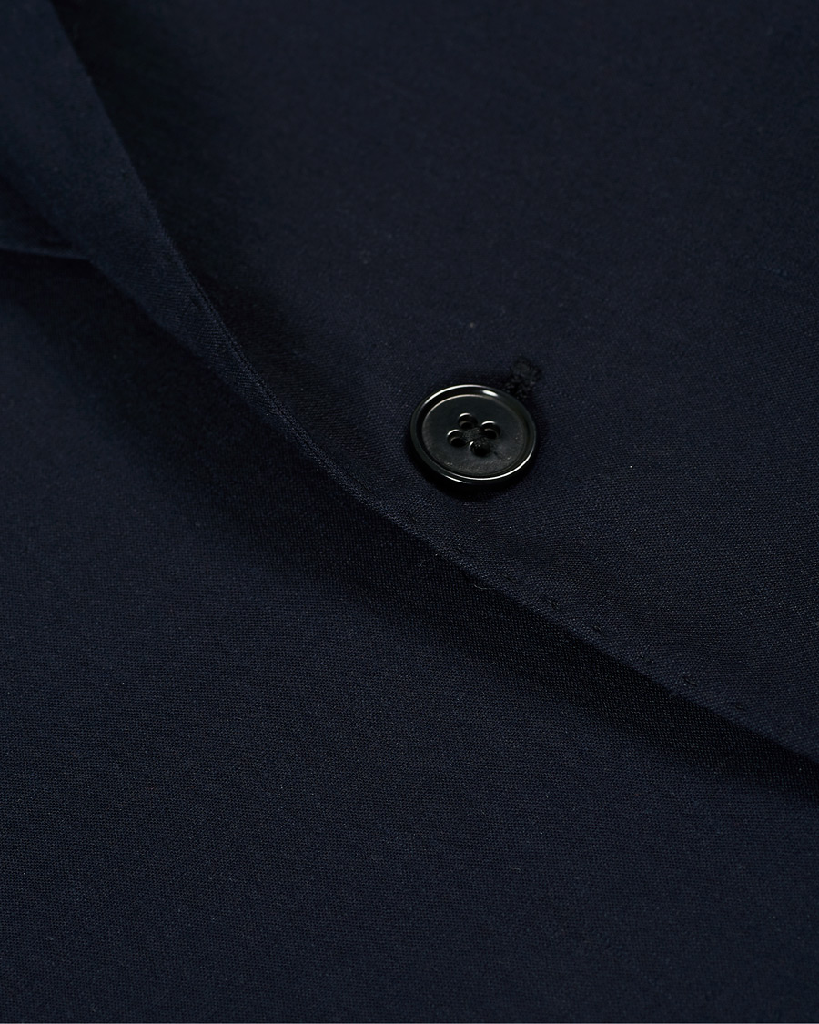 Herren | Sakkos | Emporio Armani | Slim Fit Techno Linen Stretch Blazer Navy