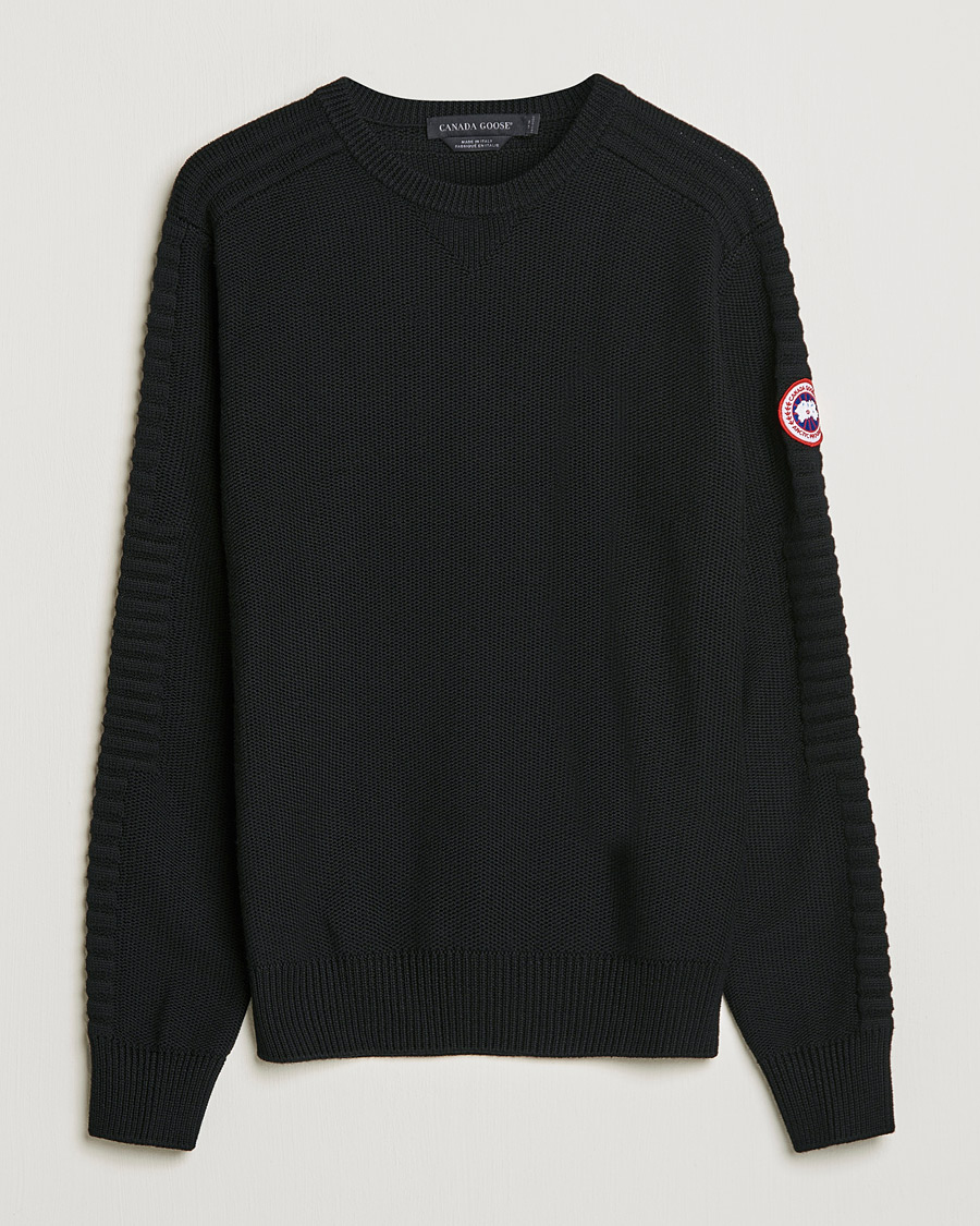 Herren | Pullover | Canada Goose | Paterson Sweater Black