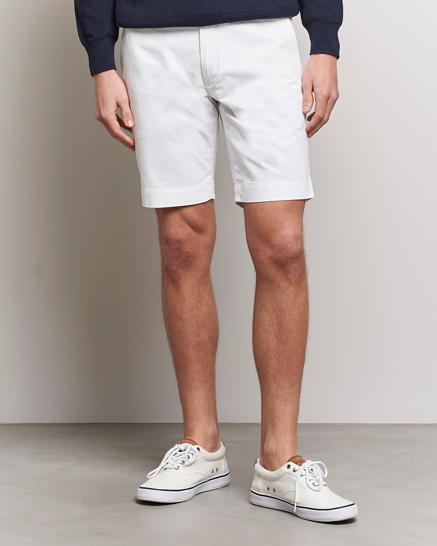 Herren | Shorts | Polo Ralph Lauren | Tailored Slim Fit Shorts White