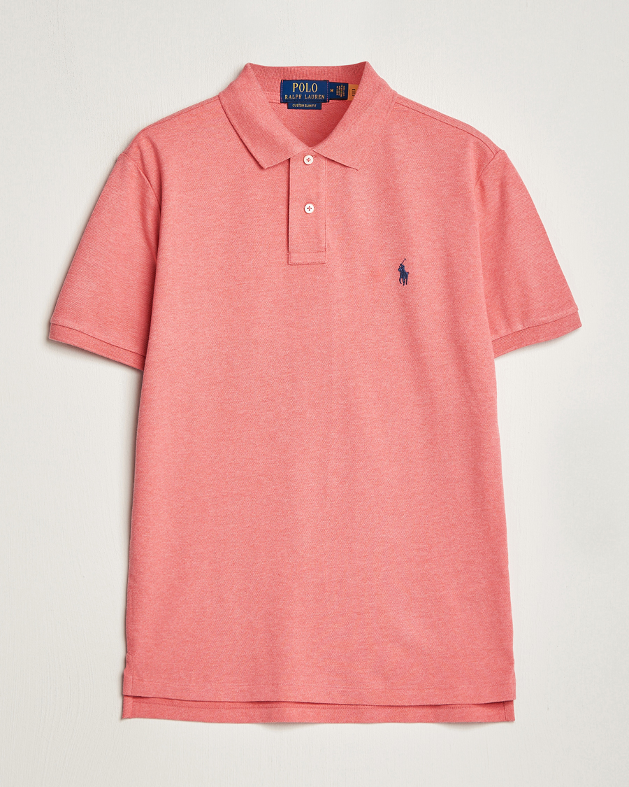 Herren | Poloshirts | Polo Ralph Lauren | Custom Slim Fit Polo Highland Rose Heather