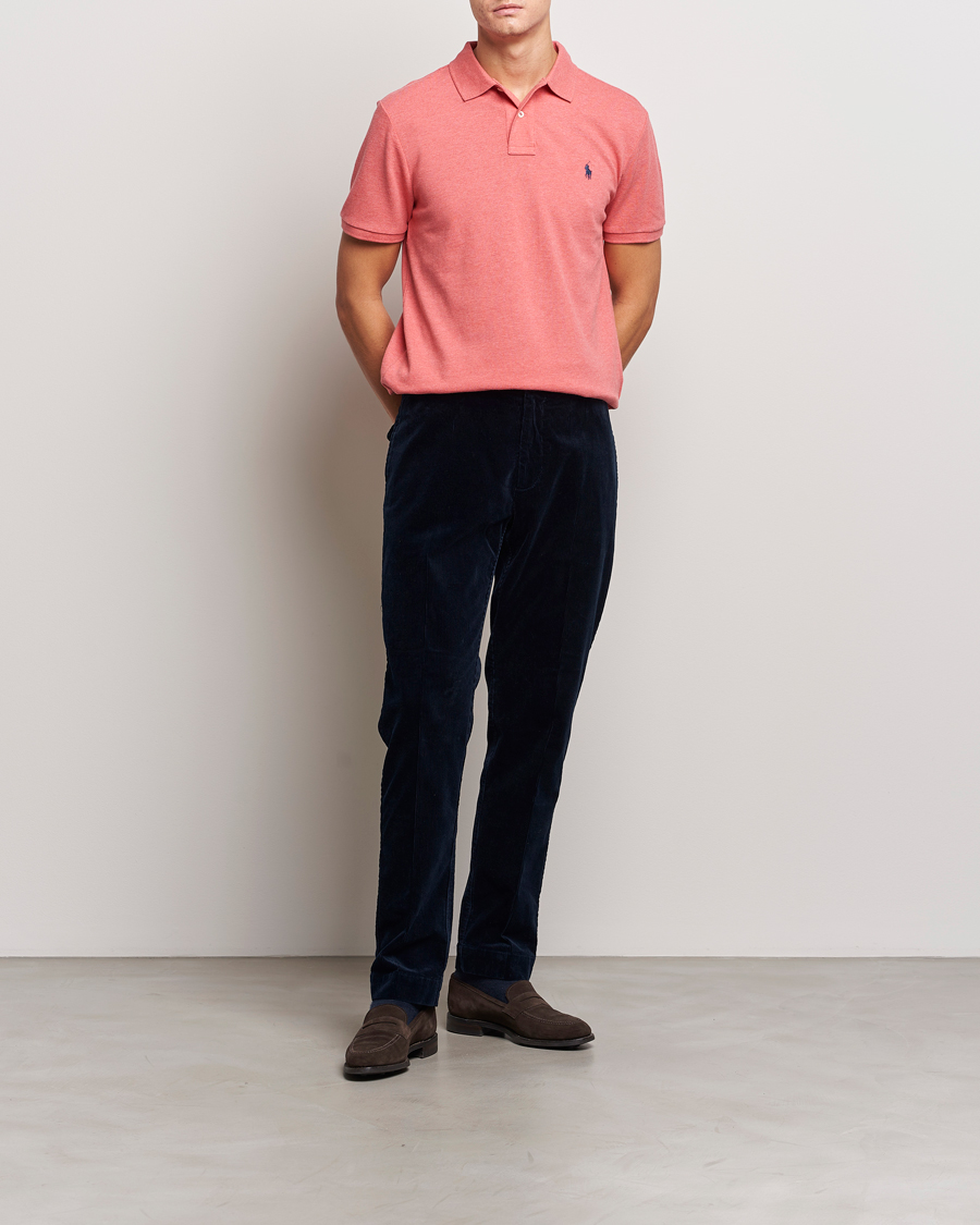 Herren | Poloshirts | Polo Ralph Lauren | Custom Slim Fit Polo Highland Rose Heather