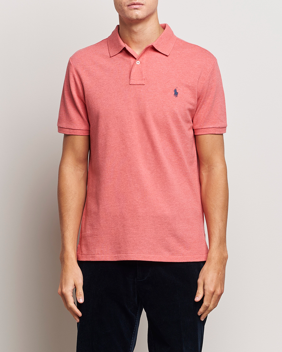 Herren | Poloshirts | Polo Ralph Lauren | Custom Slim Fit Polo Highland Rose Heather