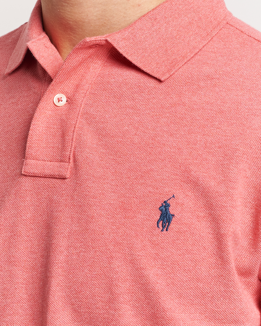 Herren | Poloshirts | Polo Ralph Lauren | Custom Slim Fit Polo Highland Rose Heather