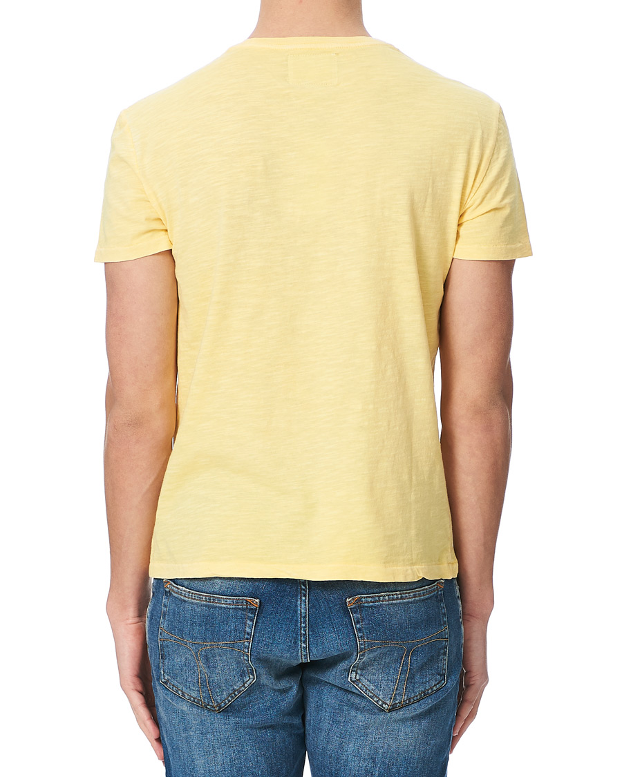 Herren | T-Shirts | Polo Ralph Lauren | Washed Crew Neck Pocket Tee Empire Yellow