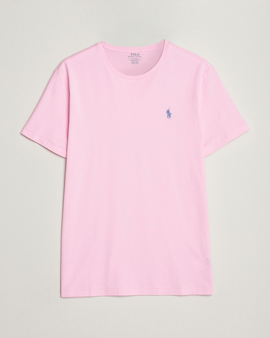 Herren | T-Shirts | Polo Ralph Lauren | Crew Neck T-Shirt Carmel Pink