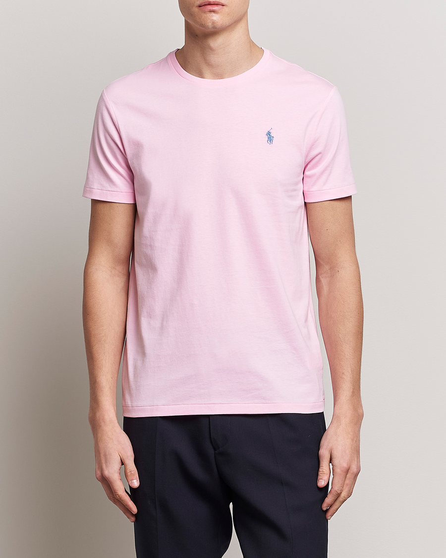 Herren | T-Shirts | Polo Ralph Lauren | Crew Neck T-Shirt Carmel Pink