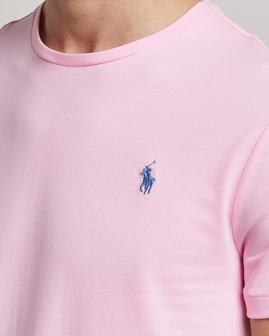 Herren | T-Shirts | Polo Ralph Lauren | Crew Neck T-Shirt Carmel Pink