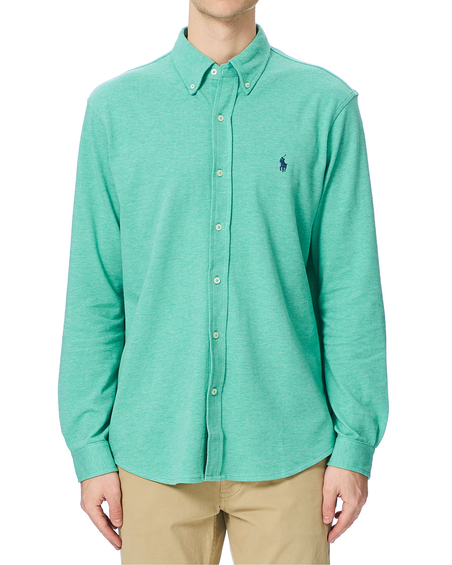Herren | Hemden | Polo Ralph Lauren | Featherweight Mesh Shirt Resort Green