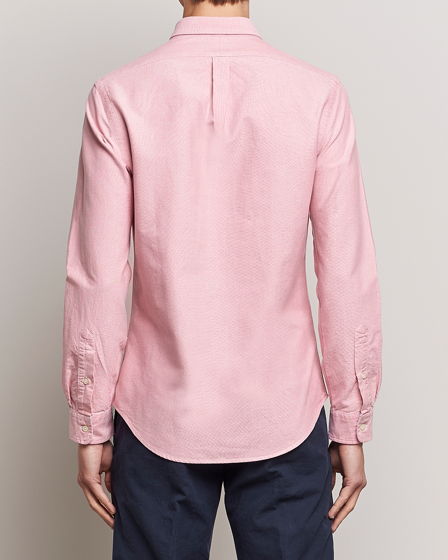 Herren | Hemden | Polo Ralph Lauren | Slim Fit Oxford Button Down Shirt Sunrise Red