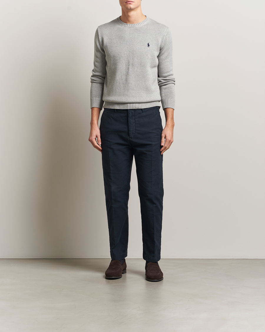 Herren | Pullover | Polo Ralph Lauren | Cotton Crew Neck Sweater Andover Heather