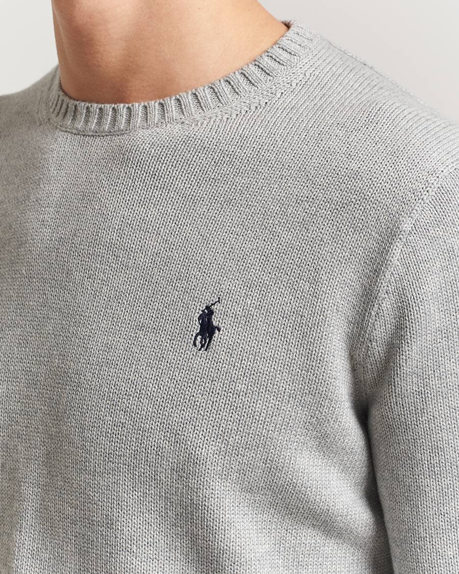Herren | Pullover | Polo Ralph Lauren | Cotton Crew Neck Sweater Andover Heather