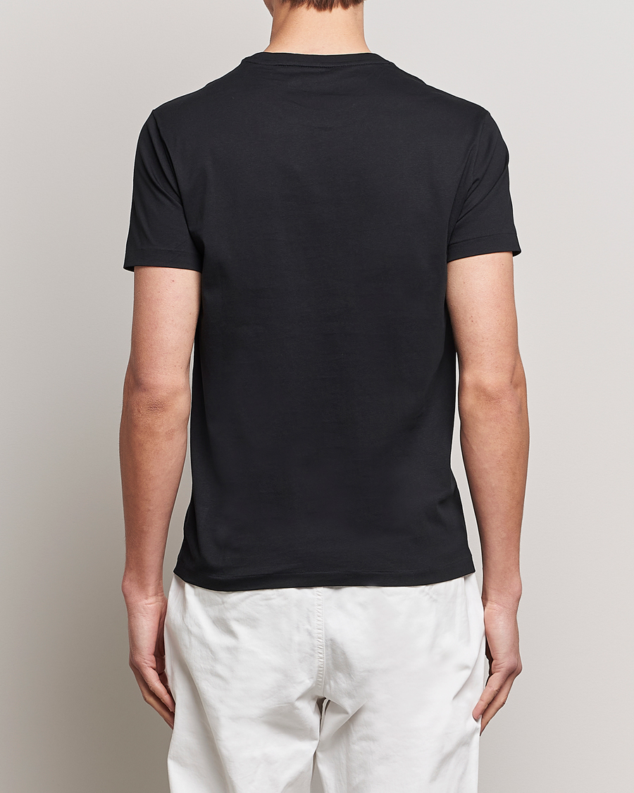 Herren | T-Shirts | Polo Ralph Lauren | Chest Crew Neck Tee Black