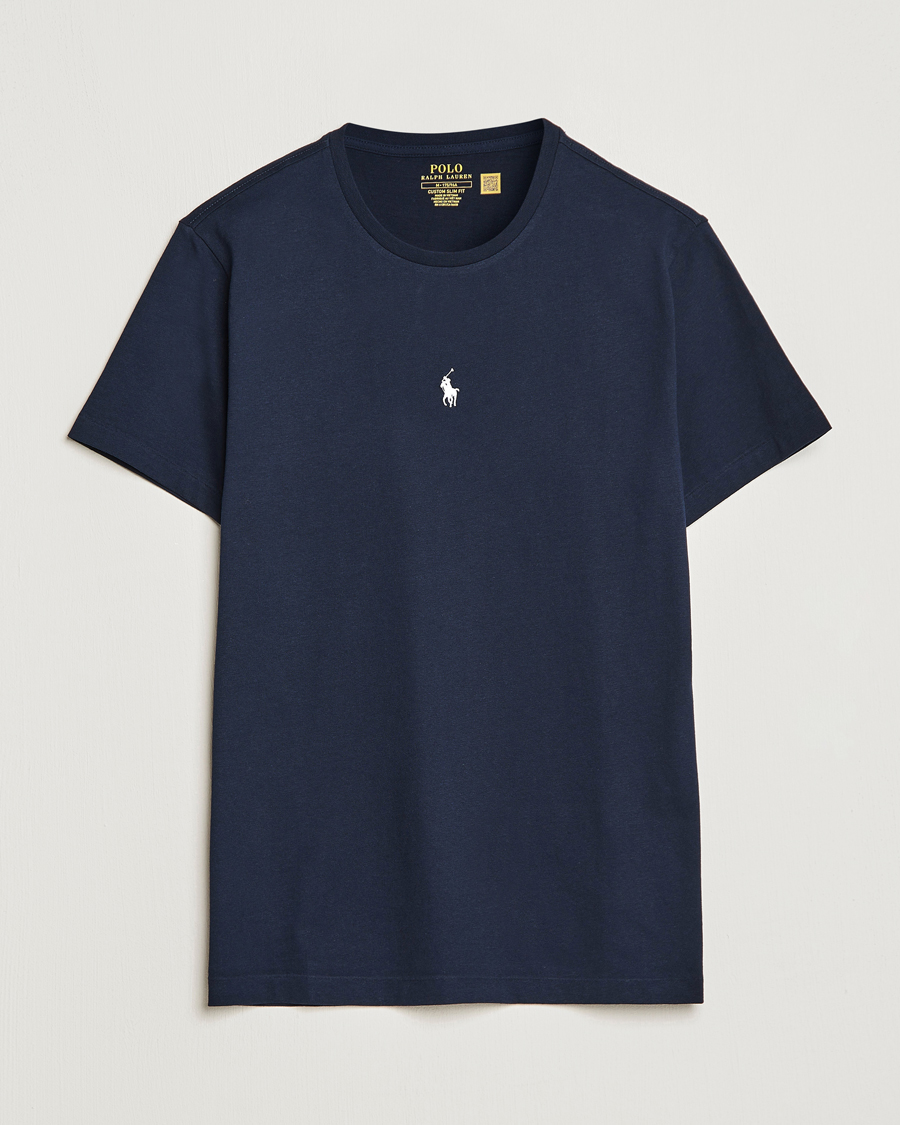 Herren | T-Shirts | Polo Ralph Lauren | Chest Crew Neck Tee Aviator Navy
