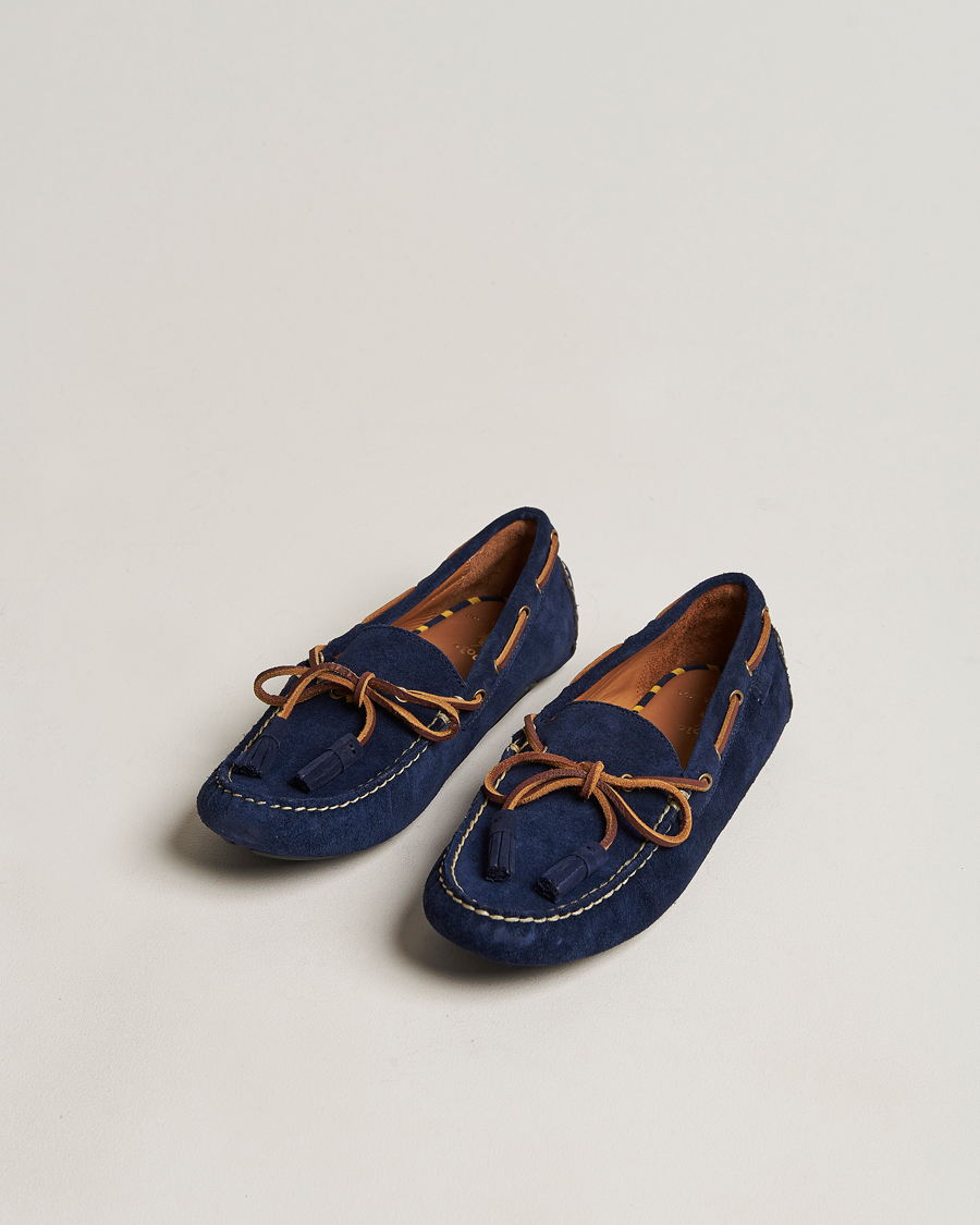 Herren | Polo Ralph Lauren Anders Suede Driving Shoe Navy | Polo Ralph Lauren | Anders Suede Driving Shoe Navy