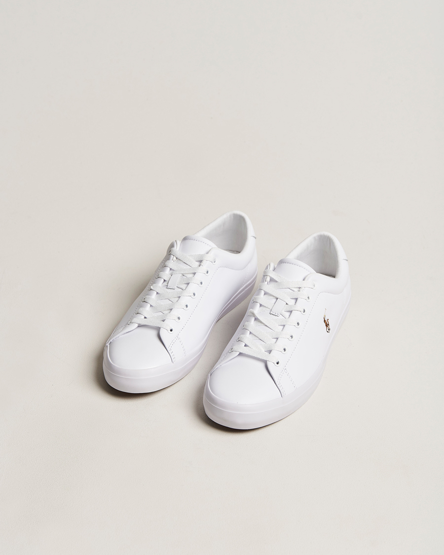 Herren | Weiße Sneakers | Polo Ralph Lauren | Longwood Leather Sneaker White