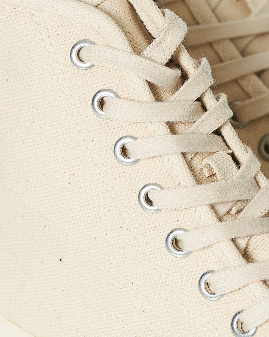 Herren | Superga Artifact MS Japanese Canvas High Sneaker White Mastice | Superga | Artifact MS Japanese Canvas High Sneaker White Mastice