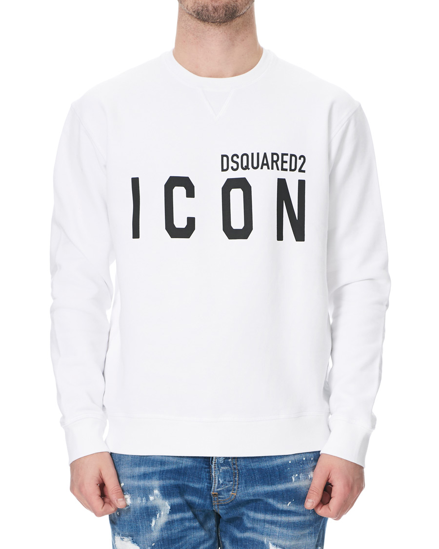 Herren | Pullover | Dsquared2 | Icon Sweatshirt White