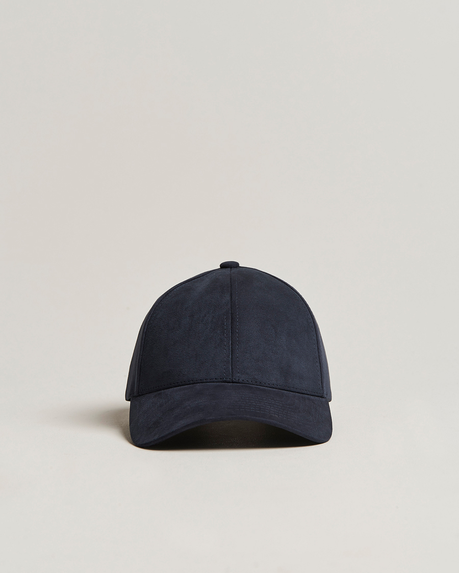 Herren | Varsity Headwear Alcantara Baseball Cap Space Blue | Varsity Headwear | Alcantara Baseball Cap Space Blue
