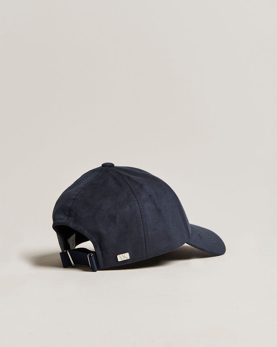 Herren | Varsity Headwear Alcantara Baseball Cap Space Blue | Varsity Headwear | Alcantara Baseball Cap Space Blue
