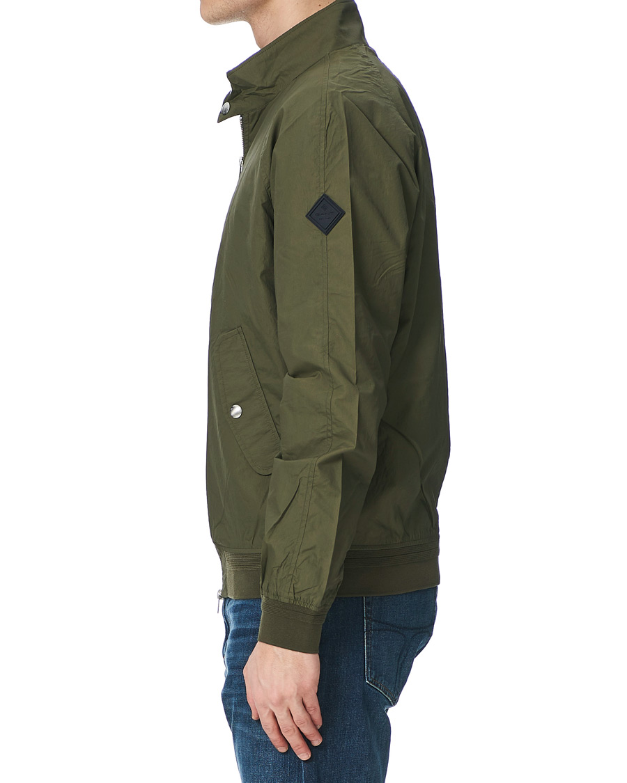 Herren | Jacken | GANT | Nylon Harrington Jacket Dark Leaf