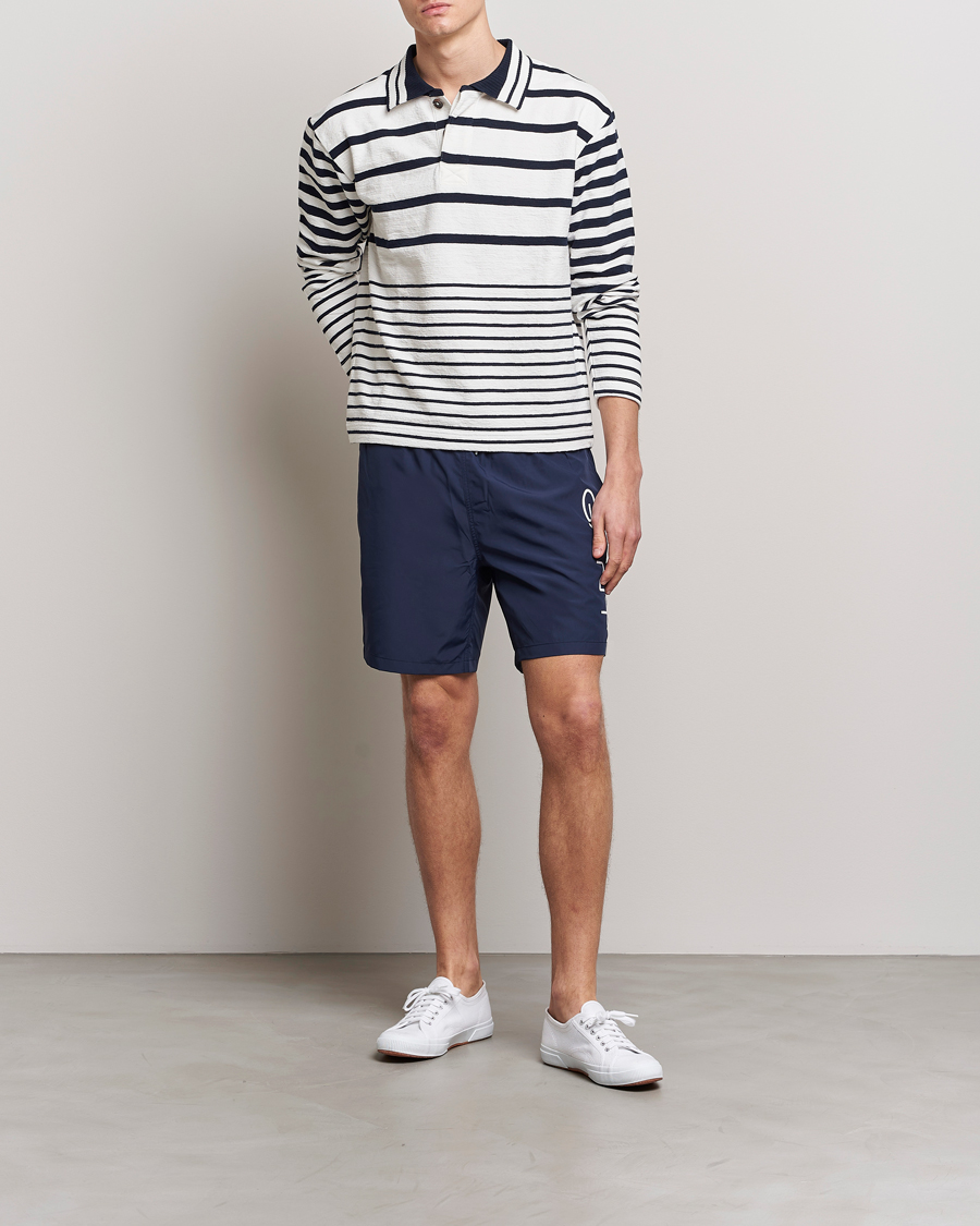 Herren | Badehosen | GANT | Lightweight Logo Swimshorts Marine