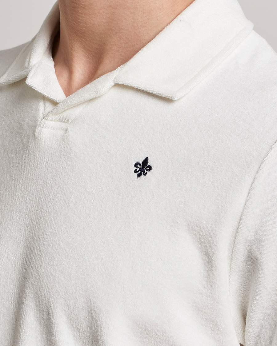 Herren | Poloshirts | Morris | Delon Terry Jersey Polo Off White