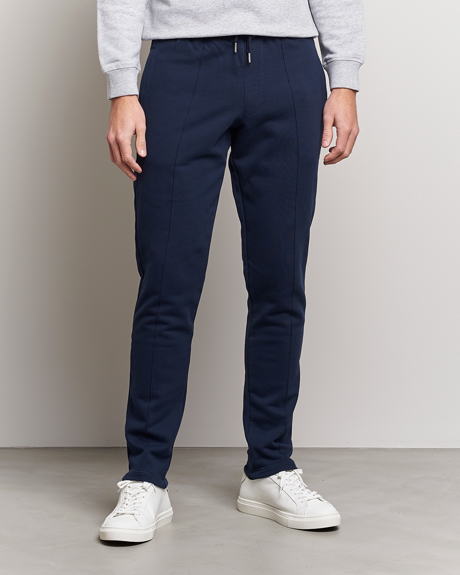 Herren | Kleidung | Stenströms | Cotton Jersey Pants Navy