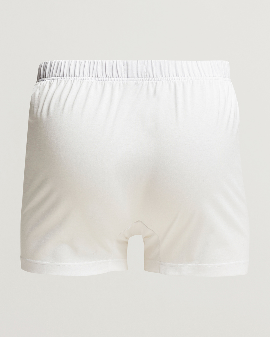 Herren | Italian Department | Bresciani | Cotton Boxer Brief White
