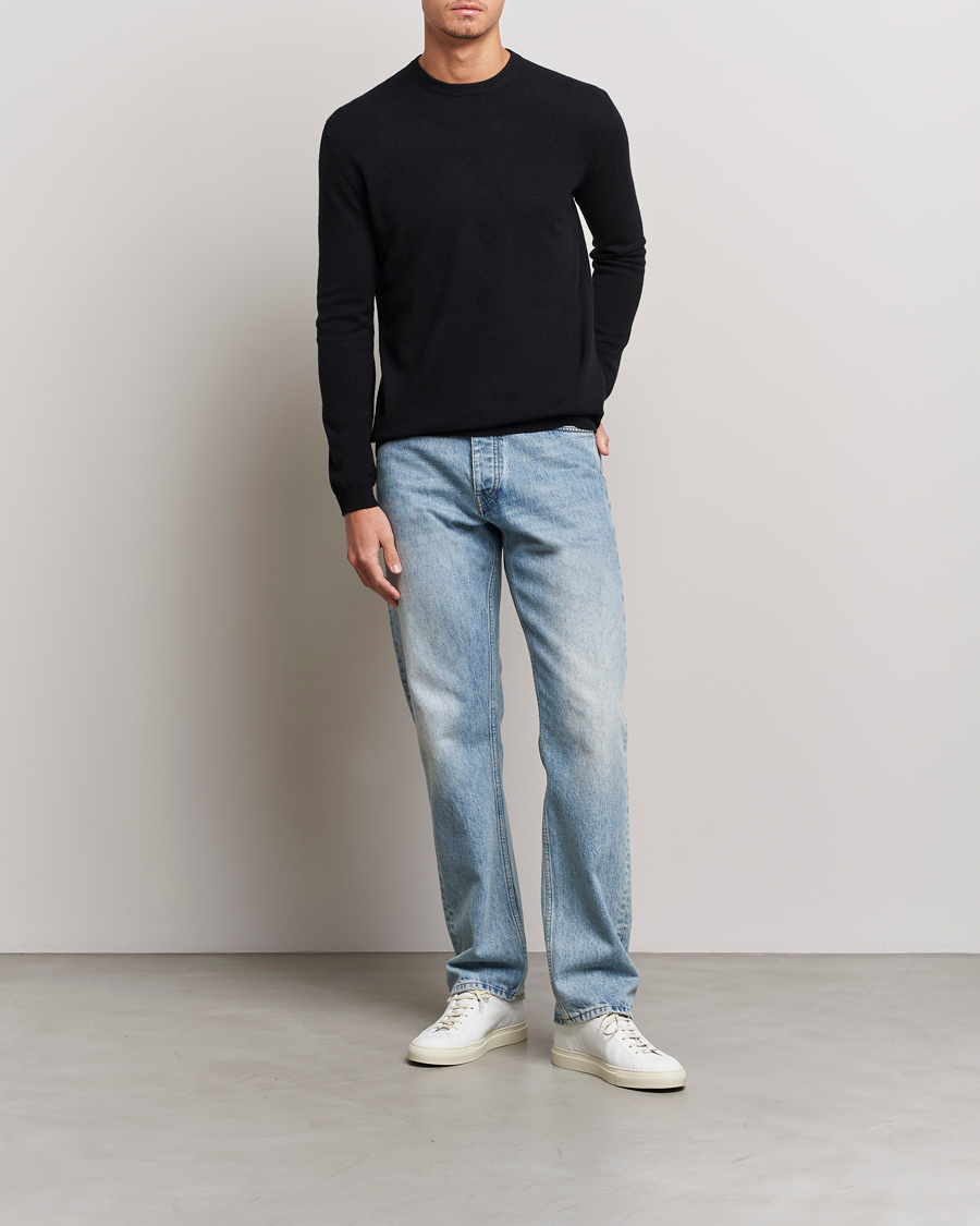 Herren | Pullover | People's Republic of Cashmere | Cashmere Roundneck Black