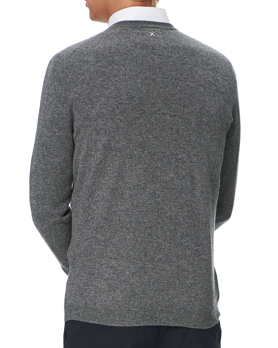 Herren | Pullover | People's Republic of Cashmere | Cashmere Roundneck Heather Grey
