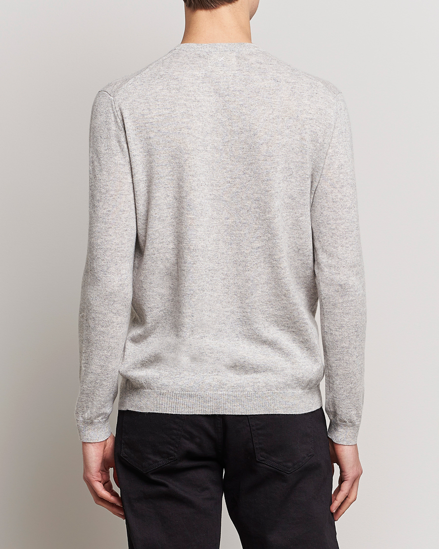 Herren | Pullover | People's Republic of Cashmere | Cashmere Roundneck Ash Grey
