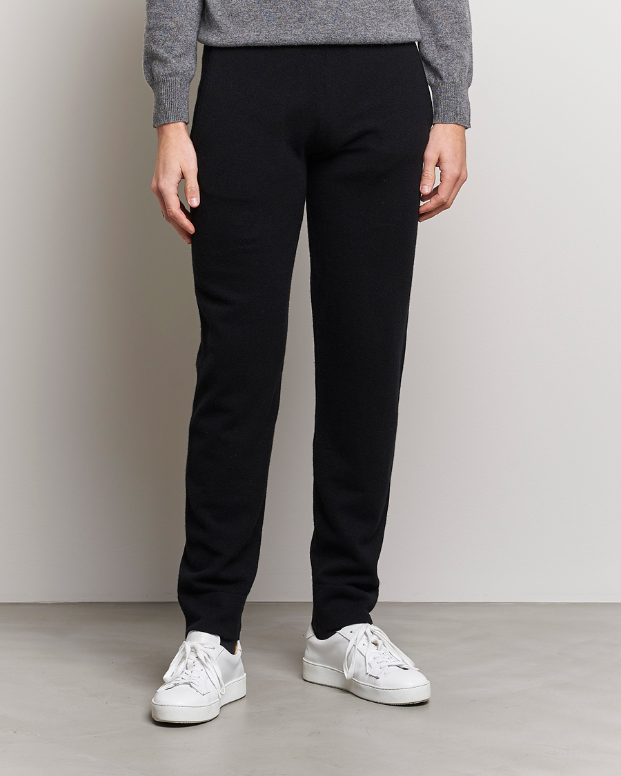 Herren | Hosen | People's Republic of Cashmere | Cashmere Sweatpants Black