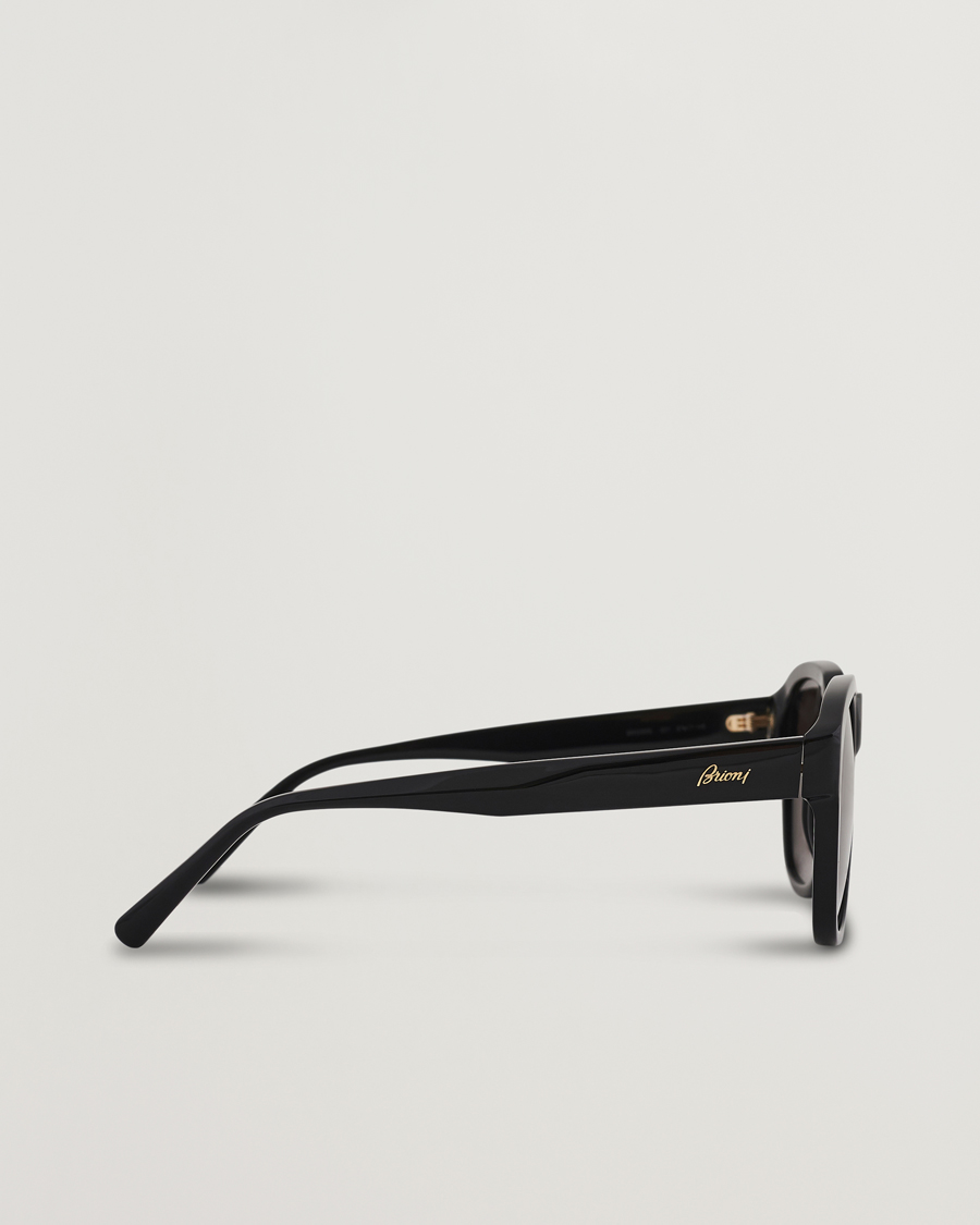 Herren | Brioni BR0088S Sunglasses Black/Grey | Brioni | BR0088S Sunglasses Black/Grey