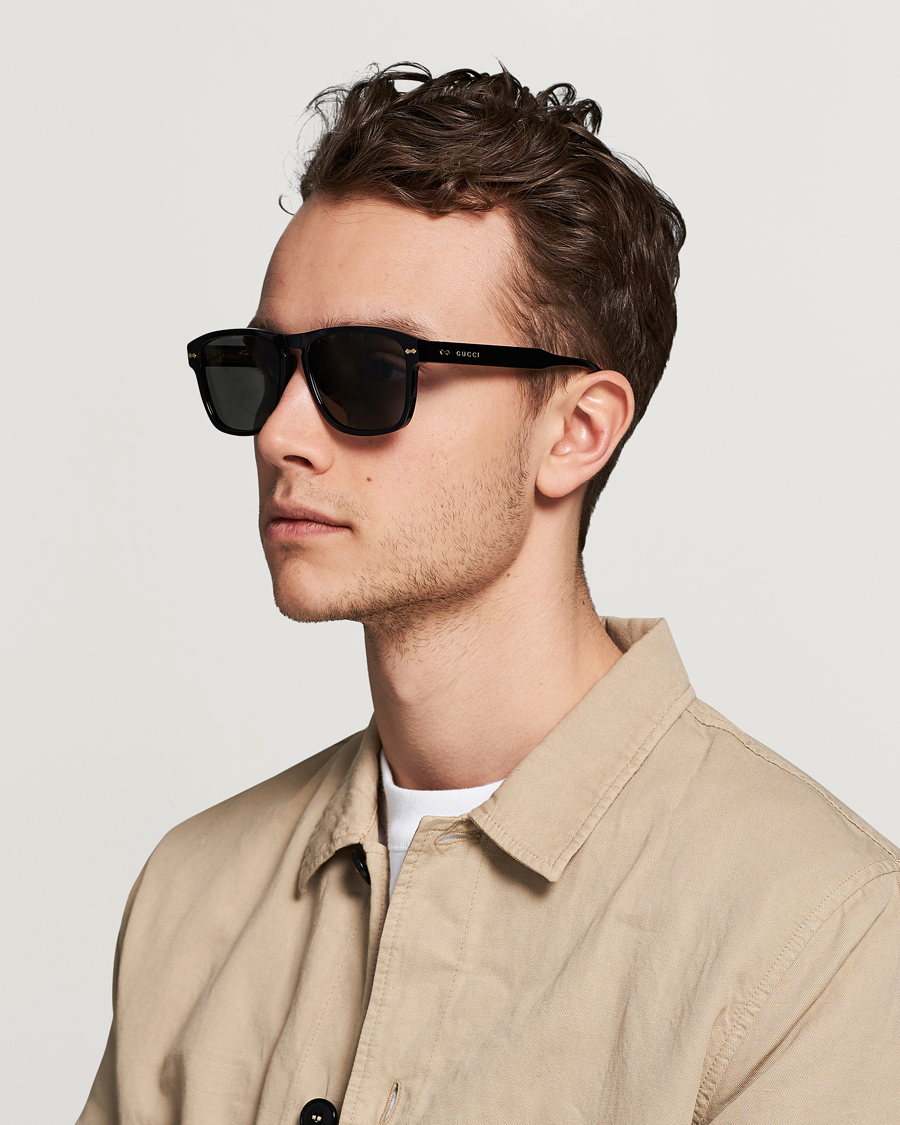 Herren | Accessoires | Gucci | GG0911S Sunglasses Black/Grey