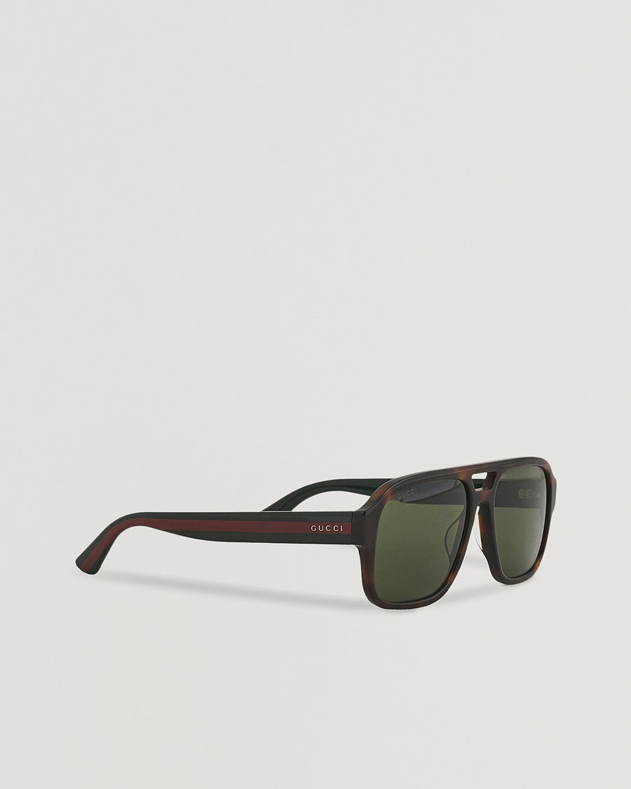Herren | Gucci GG0925S Sunglasses Havana/Green | Gucci | GG0925S Sunglasses Havana/Green