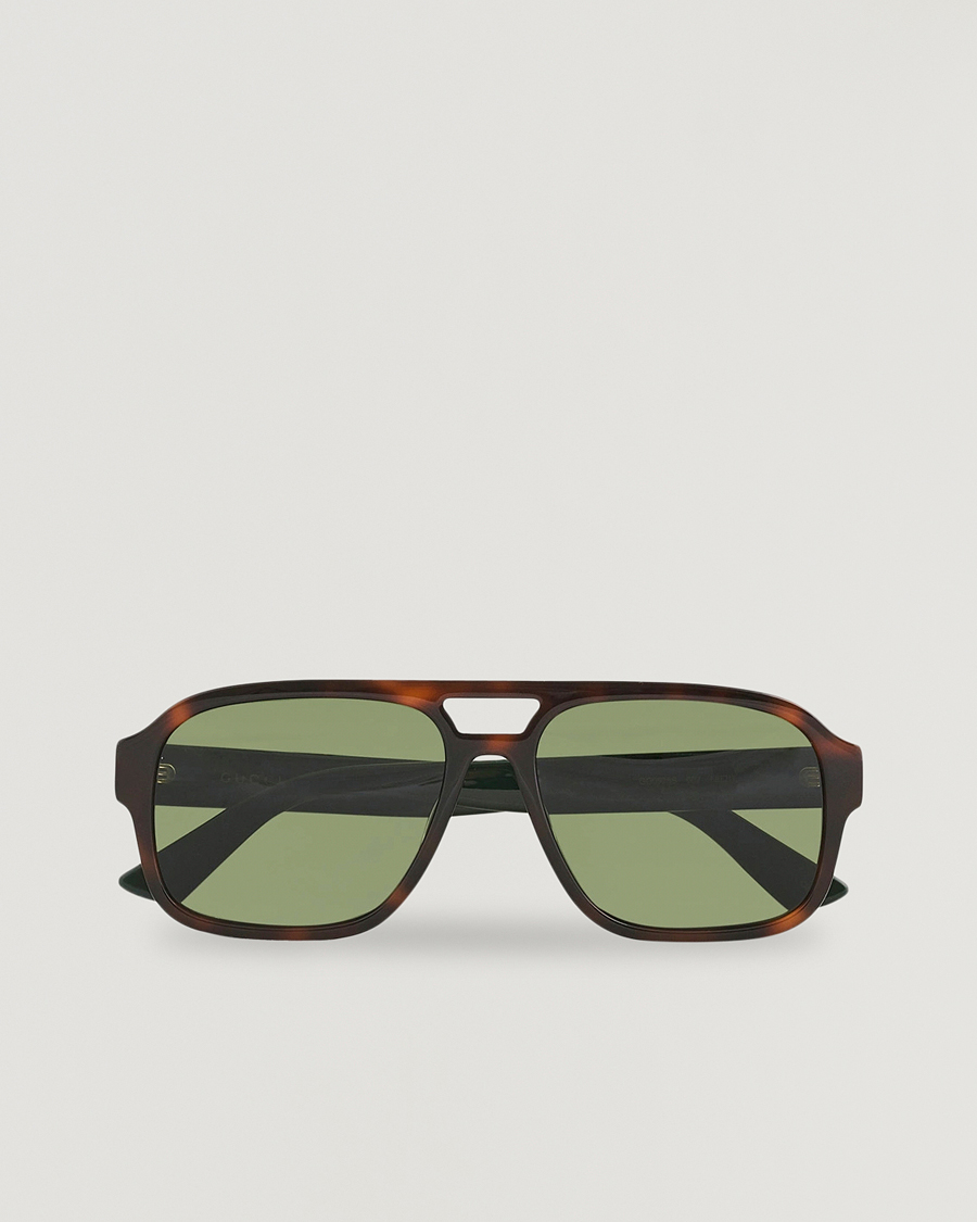 Herren | Gucci GG0925S Sunglasses Havana/Green | Gucci | GG0925S Sunglasses Havana/Green
