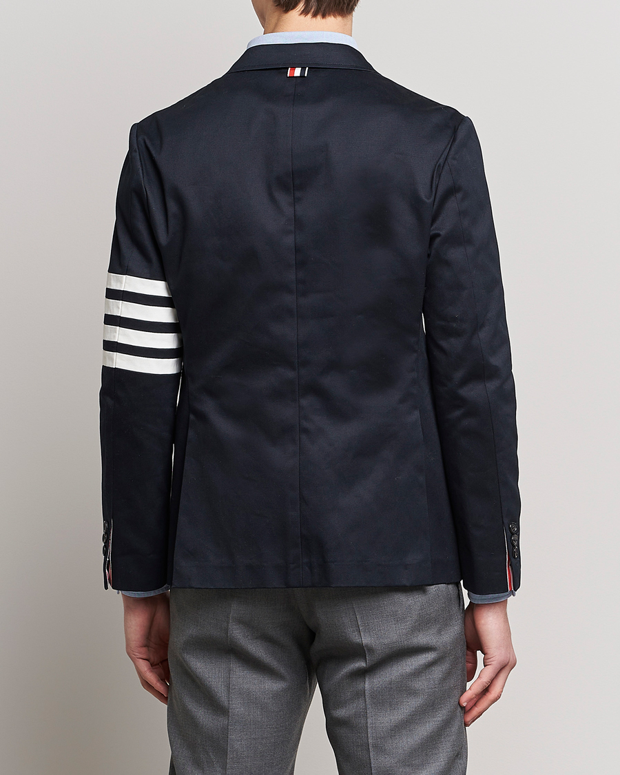 Herren | Sakkos | Thom Browne | Unconstructed Cotton Blazer Navy