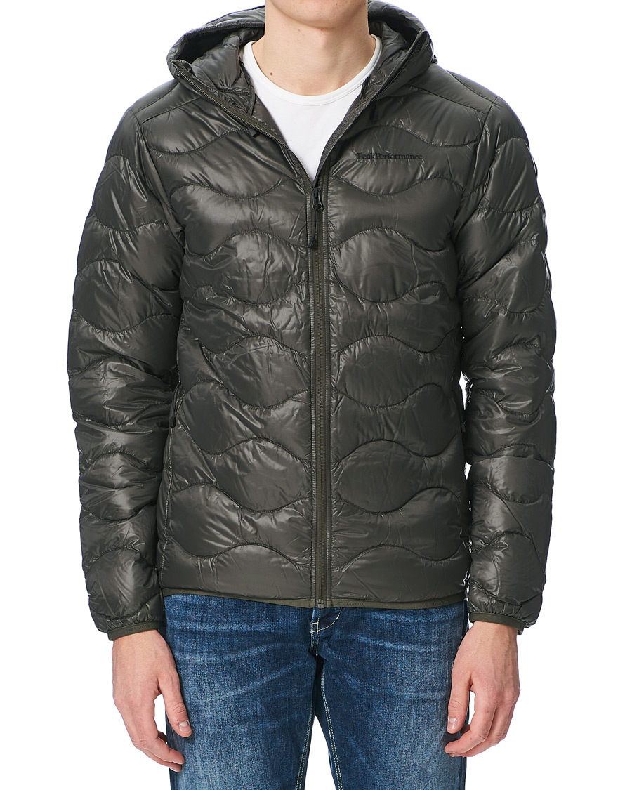 Herren | Jacken | Peak Performance | Helium Hooded Jacket Black Olive