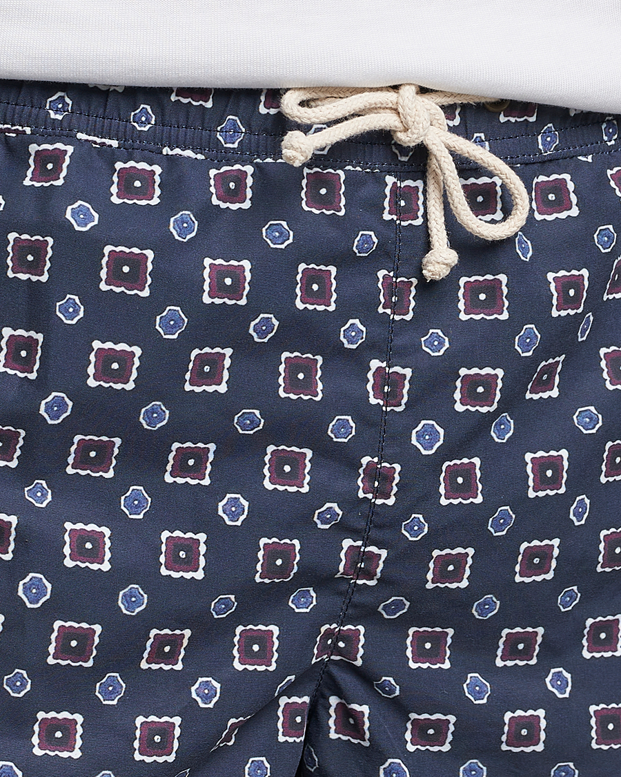 Herren | Badehosen | Ripa Ripa | Scirocco Printed Swimshorts Blue