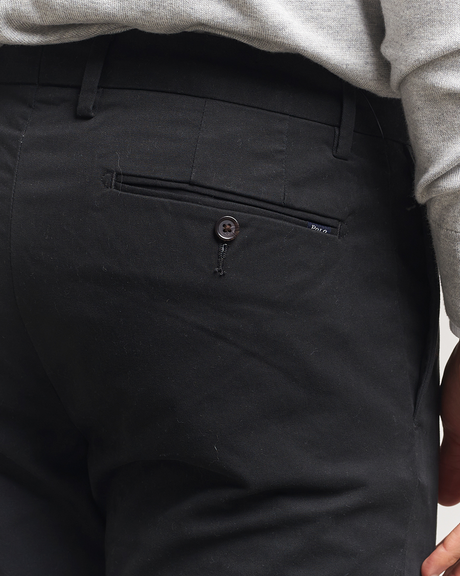 Herren | Hosen | Polo Ralph Lauren | Slim Fit Stretch Chinos Black
